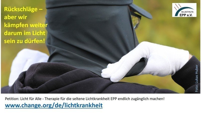 Rückschläge – aber wir kämpfen weiter darum im Licht sein zu dürfen!